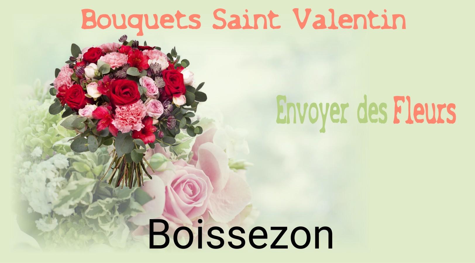 Roses de Saint-Valentin livrées à Boissezon